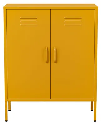 Image de Lendo Online Buffet 80×40×100 cm Métal Jaune
