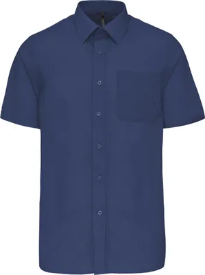 Immagine prodotto di Camicia Kariban in popeline a manica corta in cotone poliestere easy-care per uomo