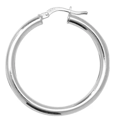 Produktbild von 925 Sterling Silber Damen - Paar Creolen - 25mm; TRS11516MM25