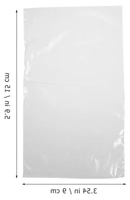 Produktbild von 200 Stück Pof Schrumpfbeutel 9x15cm Transparent Reißfestes Schrumpffolienverpackung für Geschenkverpackung Schuhe Kosmetik und Bastelarbeiten