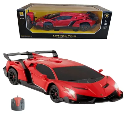 Obrázek produktu pro Dálkově ovládané auto RC na dálkové ovládání Lamborghini 1:14 červené