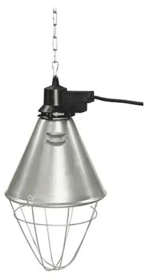 Image de Kerbl Infrarot-Wärmestrahlgerät - ? 21 cm, 230 V, Kabellänge 5m -  2229