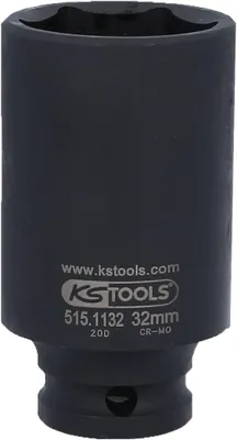 Obrázek produktu pro 1/2" Klíč očkový, šestihranný, dlouhý, 32 mm