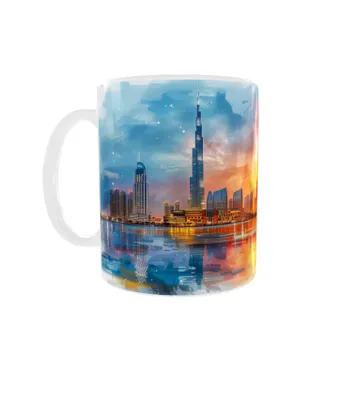 Produktbild von Becher 300ml Urlaub Stadt Reisen Emirate DUBAI