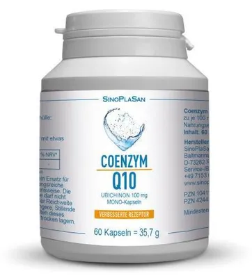 Produktbild von Coenzym Q10 Ubichinon Mono-Kapseln 100 mg 60 St