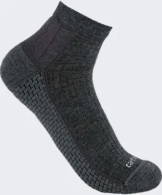Produktbild von Carhartt Synthetic-Merino Wool Quarter Sock SQ9250-M, Farbe:carbon heather, Größe:L