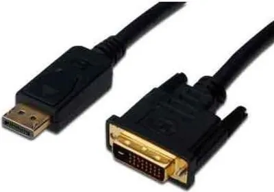 Zdjęcie produktu dla Digitus Kabel adapterowy DisplayPort, 2 m, DisplayPort, DVI-D, Nikiel, 1.1a, Miedź