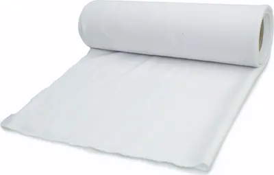 Zdjęcie produktu dla Dzianina Punto, powierzchnia prążkowana, biała, 50 x 150 cm
