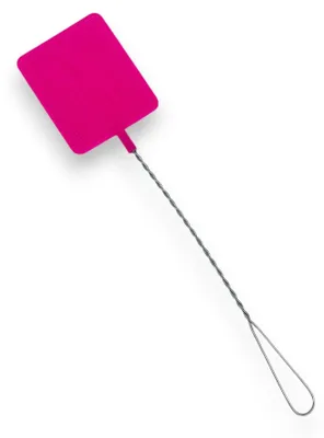 Produktbild von Fliegenklatsche – Metall/Kunststoff – 53 cm – Rosa
