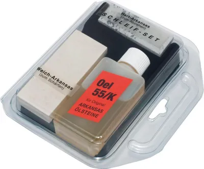 Produktbild von Müller Schleifset Hart-Arkansas 3-tlg. Plastikbox