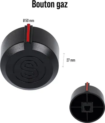 Produktbild von Universeller Einstellknopf ø5 cm