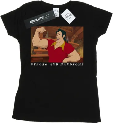 Produktbild von Disney - "Beauty And The Beast Handsome Brute" T-Shirt für Damen BI15427 (S) (Schwarz)