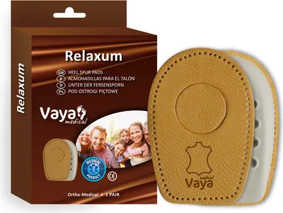 Produktbild von Orthopädische Einlagen für Fersensporn Vaya Relaxum 1 Paar 44/46