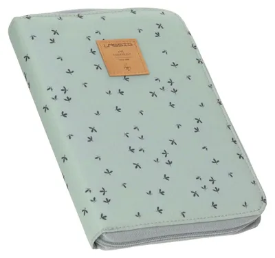 Produktbild von Dokumentenmappe Mutterpass Hülle - Reißverschluss - 7 Kartenfächer - Blumenmuster