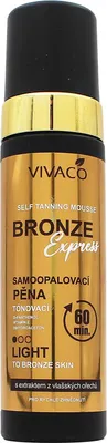 Obrázek produktu pro Vivaco Bronze Express Light samoopalovací pěna 200 ml