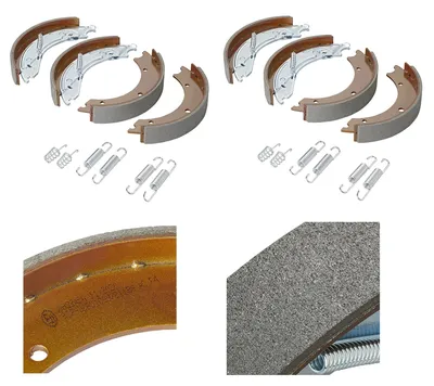 Produktbild von 2x Bremsbacken Anhänger Bremsbeläge 250x40 kompatibel für Knott 25-2025/1