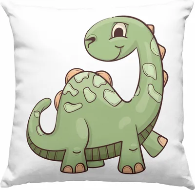 Produktbild von Trendation - Coole Deko-Kissen mit Füllung 40x40 für Dinofans Dinosaurier Geschenkidee Jungs Jungen Geschenke Lustig (Blau)