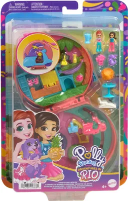 Produktbild von Polly Pocket Adventure Moped Schatulle