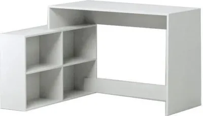 Immagine prodotto di Scrivania Demeyere CORNER, bianco opaco, 111,9x100,7x76,7 cm, forma a L