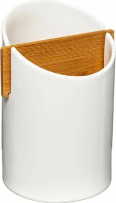 Obrázek produktu pro Nádoba na kuchyňské náčiní 5five Blanc Kitchen z keramiky (12,5 x 11,2 x 17,5 cm)