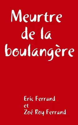 Produktbild von Meurtre de la boulangère