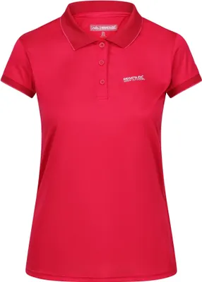 Obrázok produktu pre Regatta - Dámske polo tričko "Remex II" RG4477 (40 DE) (Jednofarebné ružové tričko)