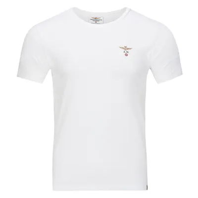 Zdjęcie produktu dla Aeronautica Militare biały t-shirt koszulka męska crew-neck SCOTI001J508-73009 2XL