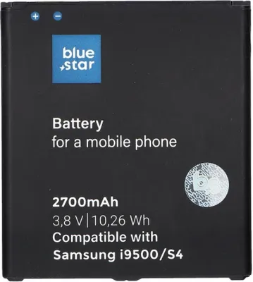 Image de BATTERIE adaptée pour Samsung Galaxy S4 (I9500) 2700m/Ah Li-Ion BS PREMIUM