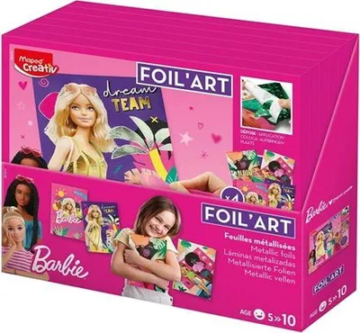 Image de CREATIV Foil Art Barbie 907074