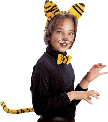 Produktbild von TIGER Dress- Up- Set (Ohren, Fliege, Schwanz)