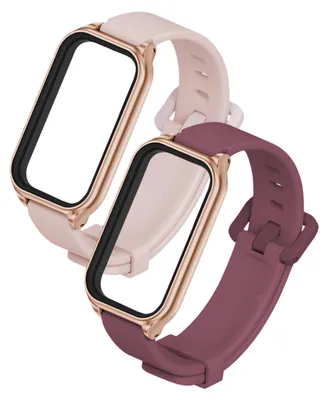 Zdjęcie produktu dla Zestaw: 2x pasek z ramką ChronSmarta do smartband'a Xiaomi Smart Band 9 Active