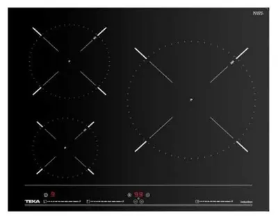 Image de Table de cuisson à induction 60cm 3foyers 5900w - Teka - 112520006 - ibc 63010