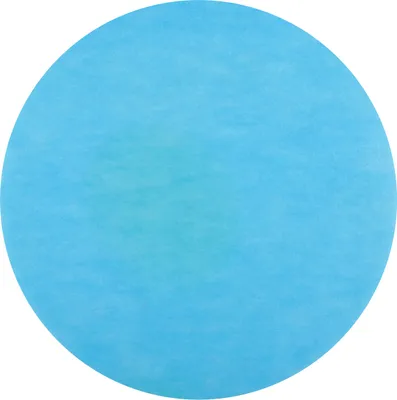 Produktbild von Platzsets / Tischsets Vlies rund 34 cm (50 Stück) - türkis blau