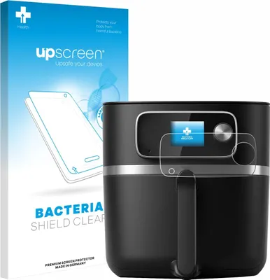 Produktbild von upscreen Schutzfolie für Philips Airfryer HD9880/90 Displayschutz Displayschutzfolie Folie Klar antibakteriell