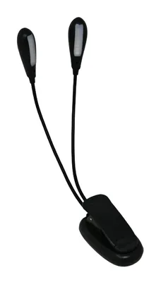 Produktbild von Fire & Stone 901518 Notenpultleuchte, zwei LEDs pro Schwanenhals