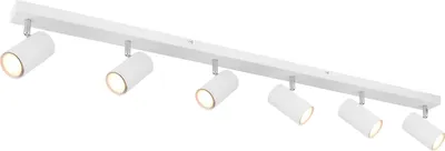 Produktbild von Globo Lighting Strahler Metall weiß, 6x GU10