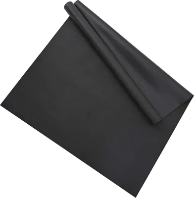 Image de vidaXL Tapis de protection sportif Noir 243 x 152 x 0,6 cm PVC haute densité