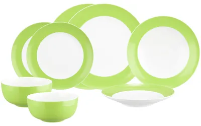 Produktbild von Seltmann Weiden Liberty Pure Colors Einsteiger-Set 8-teilig - Lime Green