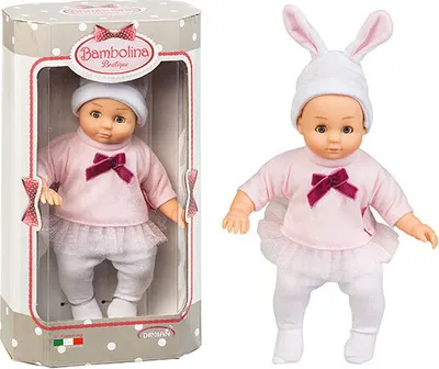 Produktbild von Puppe Bambolina Boutique mit Tütü 20cm
