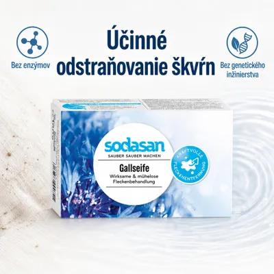 Obrázok produktu pre Žlčové mydlo 100g, mydlo na škvrny, prírodné mydlo