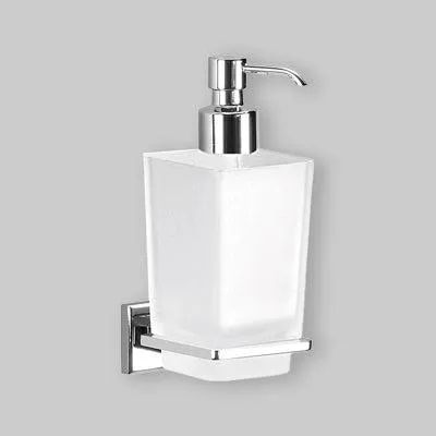 Image de Sapho Gedy Colorado - Distributeur de savon, chrome/verre satiné 6981