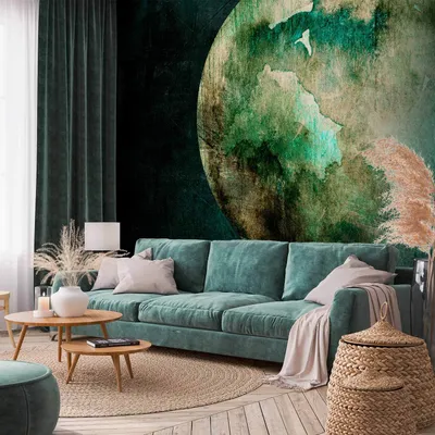 Produktbild von Selbstklebende Folie Fototapete - Green Pangea 98x70 cm Landschaften n-A-1500-a-a