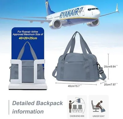Produktbild von Famanu Handgepäck Tasche - Leicht und vielseitig