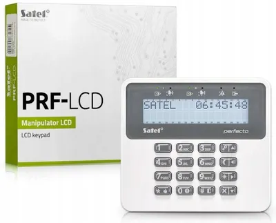Zdjęcie produktu dla Manipulator LCD do centrali alarmowej Satel Perfecta