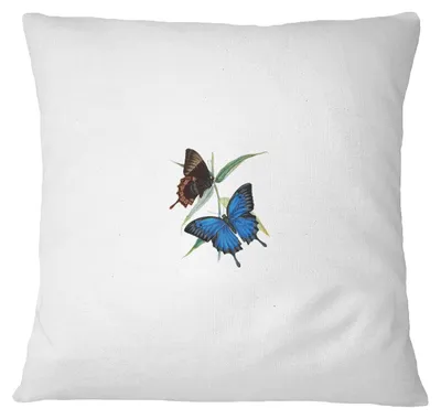 Dekorative Kissenhülle 45x45 cm, Polyester, Reißverschluss, weiß