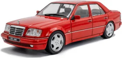 Produktbild von Solido 421438301 Mercedes W124 E60 AMG 1994 rot 1:43