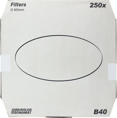 Produktbild von Bonamat Bravilor B40 Flachfilter Original 400 mm, 250 Stk, Kaffeefilter