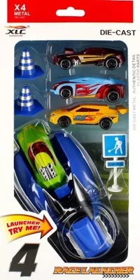 Productafbeelding van Raceauto's met een lanceerinrichting