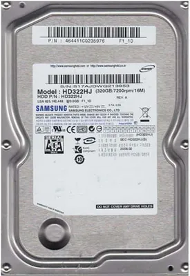 Produktbild von Seagate Barracuda Festplatte, 320 GB, SATA, 3,5 Zoll, für Desktop-Computer, Festplattenrecorder (DVR) und Network Attached Storage (NAS)