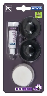 Image de Kit de fixation UV-Loc® noir